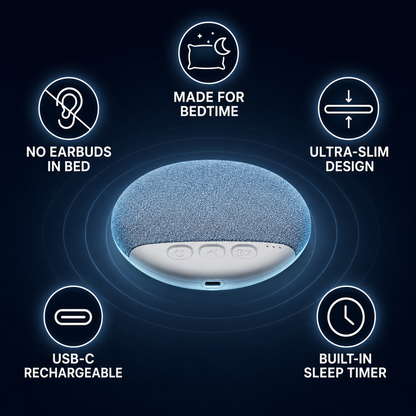 SnoozeWave™ Pillow Speaker